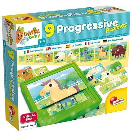 Baby Progressive Puzzle The Farm