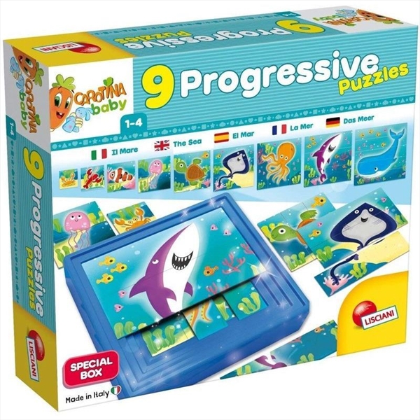 Baby 9 Progressive Puzzles The Sea