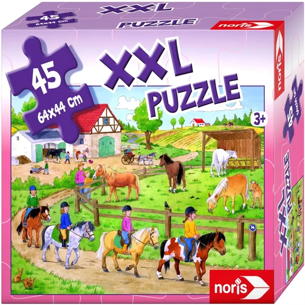 Puzzle Holidays at the pony farm