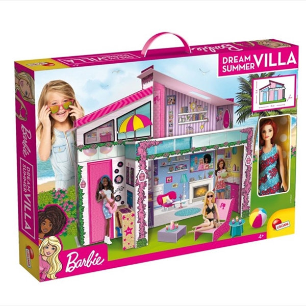Dream Summer Barbie Villa With Doll