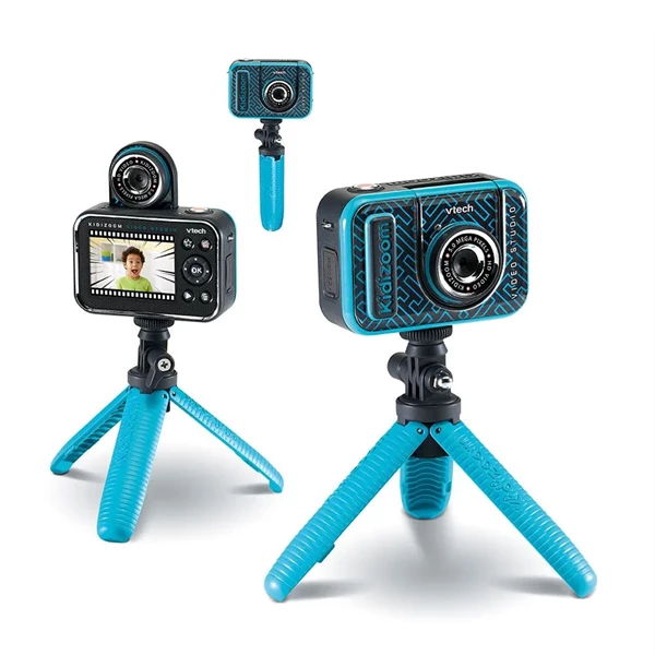 Kidizoom Video Studio HD Video Camera, Blue - French
