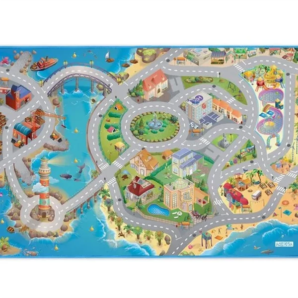 Playmats with No Slip Grip, Sea Side