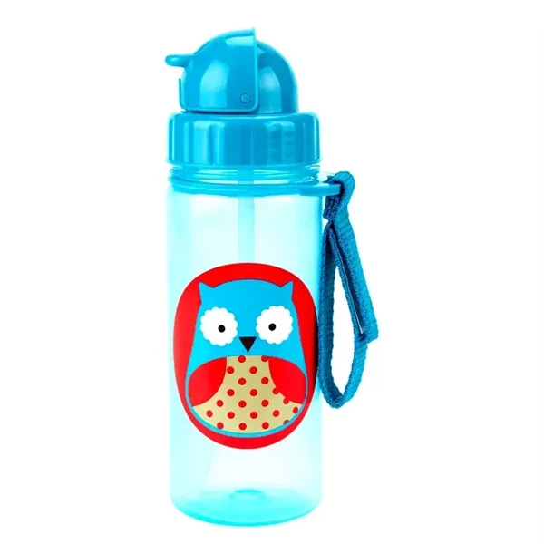 Zoo Straw Bottle Owl