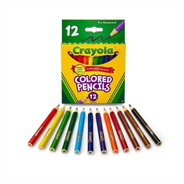 12 Half Length Pencils