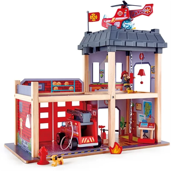 Wooden Fire Station