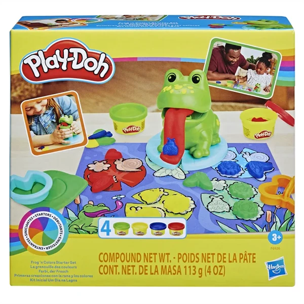 Hasbro Play-Doh Frog And Colors Starter Set