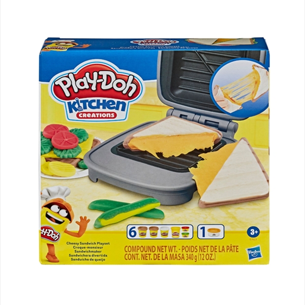 Play Doh Kitchen Creations Cheesy Sandwich Playset