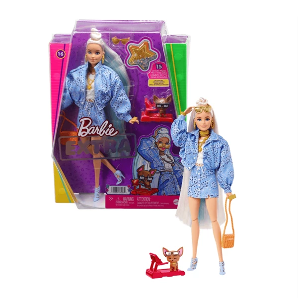 Barbie Doll Extra - Blonde Bandana Outfit