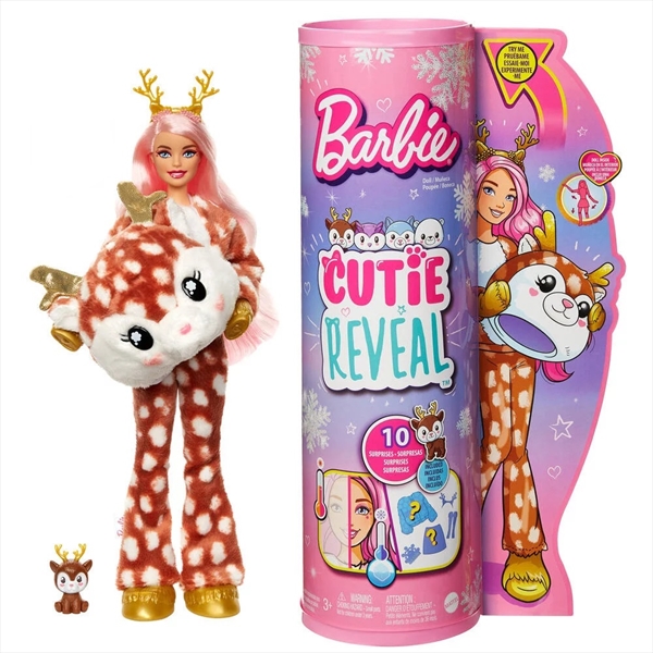 Barbie Doll Cutie Reveal Deer