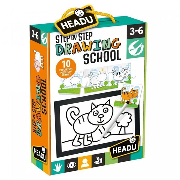 Step By Step Drawing School