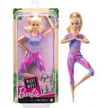Barbie Made To Move Yoga Doll - Blonde Hair