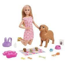 Barbie Doll And Pet