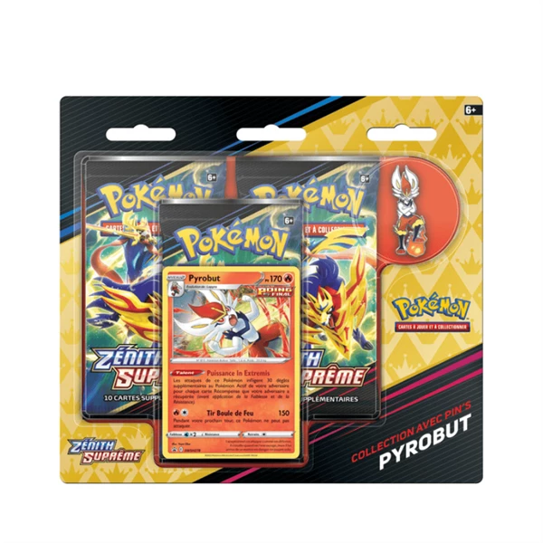 Pack 3 Pok�mon Sword And Supreme Zenit Shield Boosters - Gorythmic, Pyrobut Or Lezargus