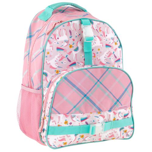 All Over Print Backpack Pink Unicorn - 40cm