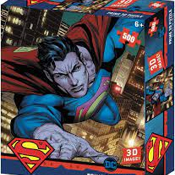 SUPERMAN 3D JIGSAW 500PC